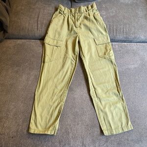 H&M green cargo pants